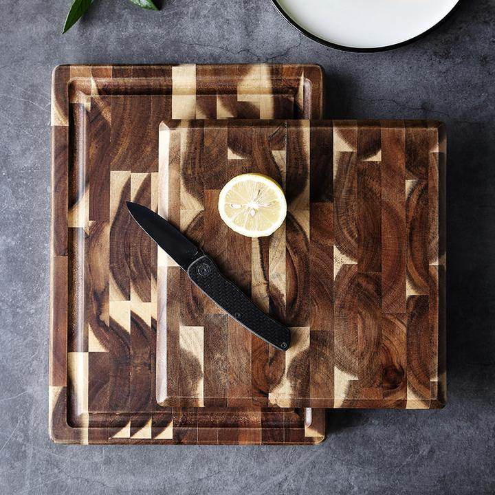 Luxury chopping board Kitchen Household Parquet Solid Wood Cutting Board - EX-STOCK Canada