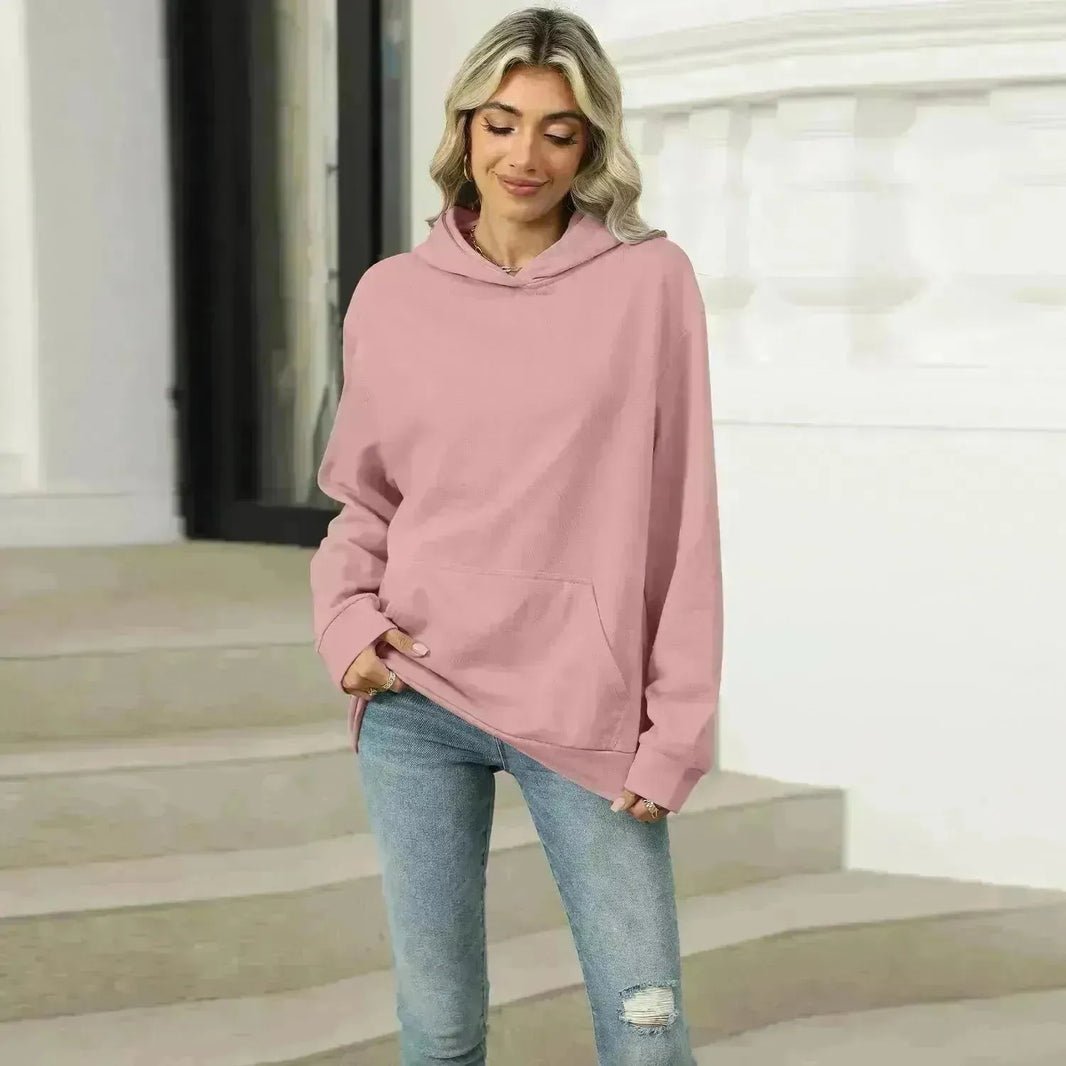 Festa pullover tascabile casual invernale