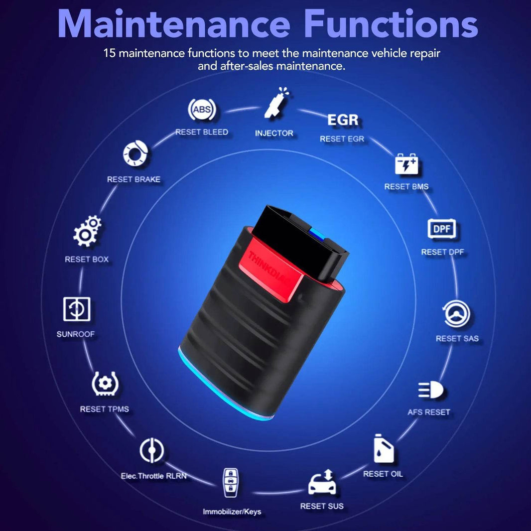 Multi-language Version Of Car Maintenance Fault Diagnosis Instrument - EX-STOCK CANADA