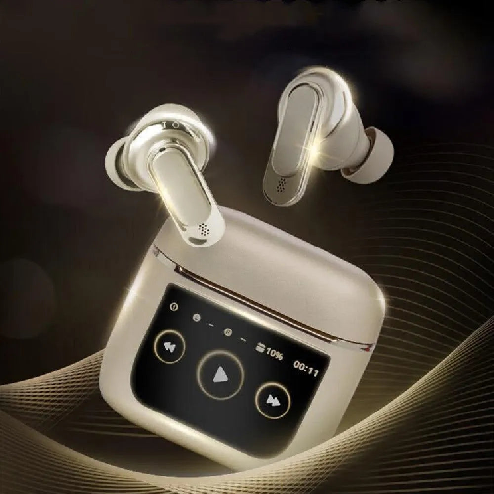 سماعات أذن Bluetooth الشاشة الذكية الشاشة