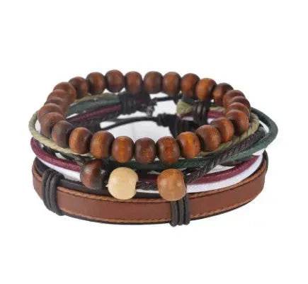 Multilayer Hemp Rope Beaded Bracelet for men and women - EX-STOCK Canada