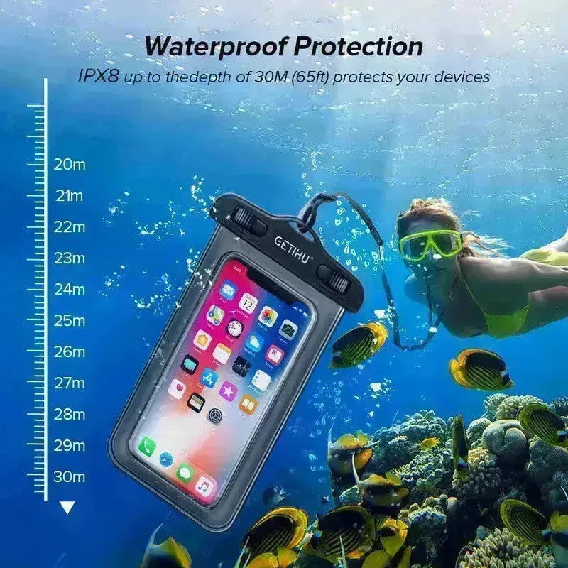 Couverture de téléphone mobile de cas imperméable universel
