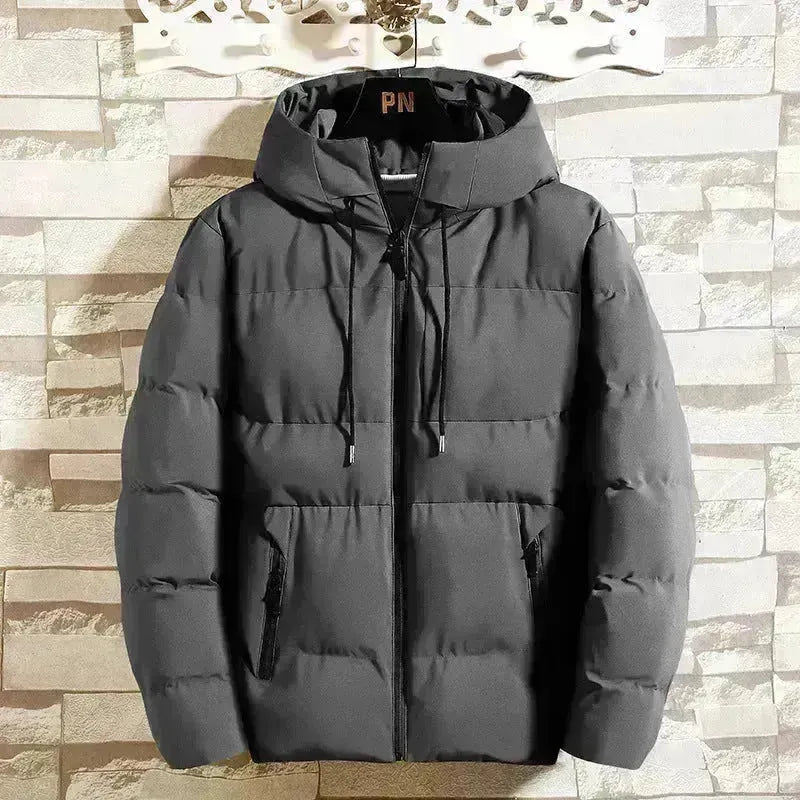 Nouvelle veste rembourrée chaude à capuche décontractée