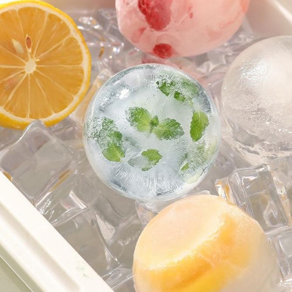 Ice Ball Mold – Quick-Freeze Sphere Maker for Cocktails & Whiskey Drinks