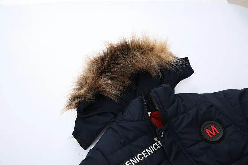 New Children's Cotton Padded Clothes Thickened Hooded Coat - EX-STOCK Canada