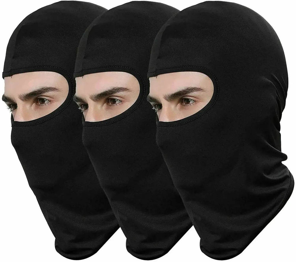 3 Pack Tactical Balaclava Thin Full Face Mask Lightweight Motorcycle Warmer Ski - EX-STOCK Canada