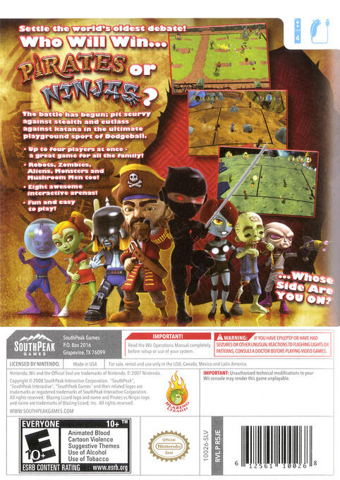 Pirates vs Ninjas: Dodgeball
