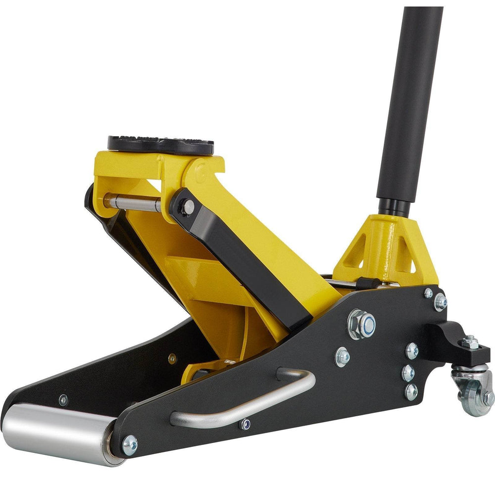 1.5 Ton Low Profile Aluminum Steel Racing Floor Jack Dual Lift Car - EX-STOCK Canada