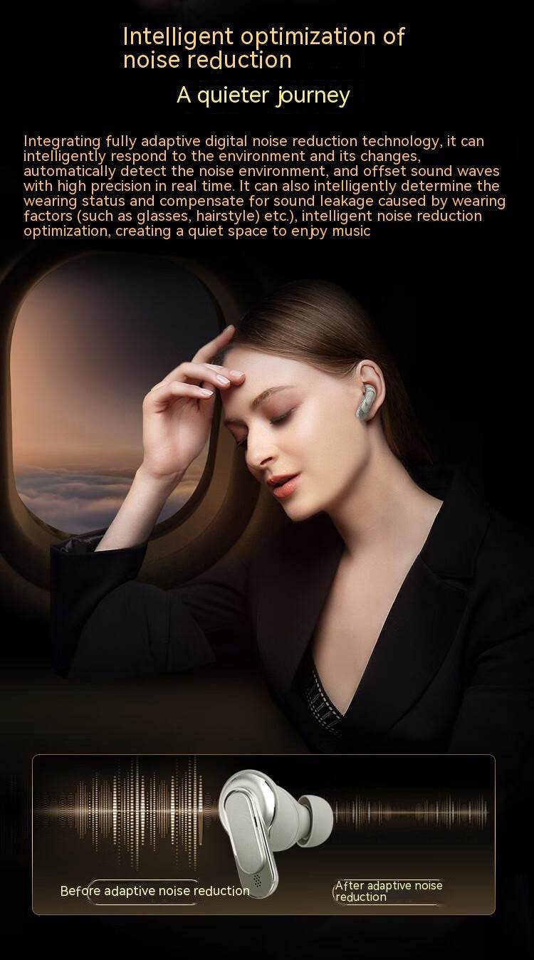 Smart Screen Noise-Cancelling Bluetooth earbuds True Wireless In-ear Headphone - EX-STOCK Canada