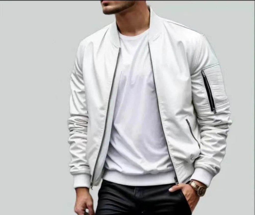 Men's Casual Baseball Varsity Jacket Spring And Autumn - EX-STOCK Canada