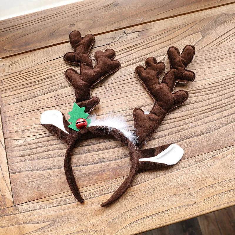 Christmas big deer horn Headband - EX-STOCK Canada
