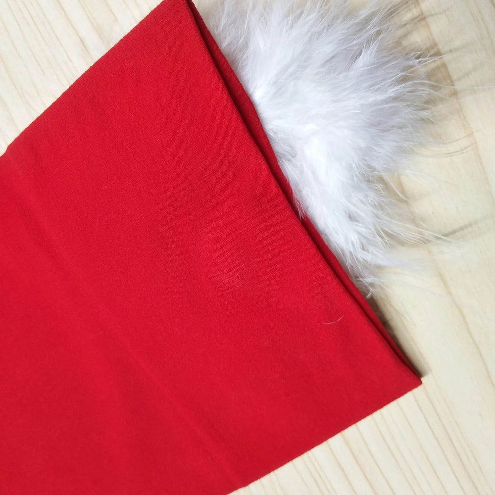Thickened Women's Red Long Bow Christmas Stockings - EX-STOCK Canada