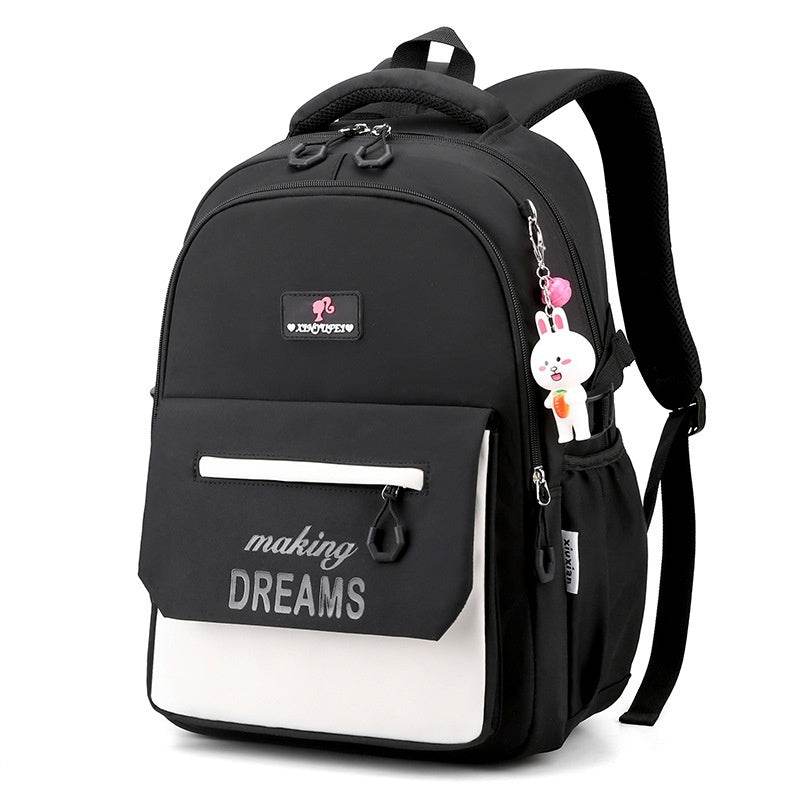 Kids’ Contrast Colour Schoolbag – Large Capacity bACKPACK - EX-STOCK Canada
