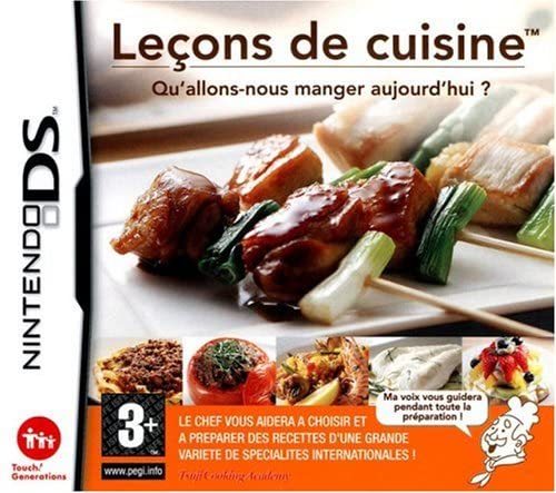 Leçons de cuisine: Qu'allons-nous manger aujourd'hui?