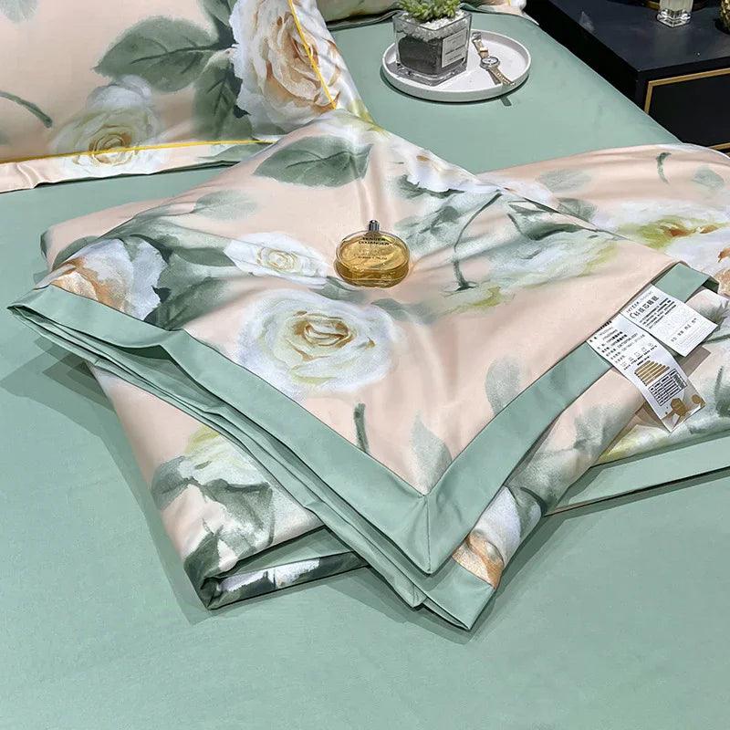 Tencel Summer Duvet Four-piece Washed Silk EX-STOCK Canada