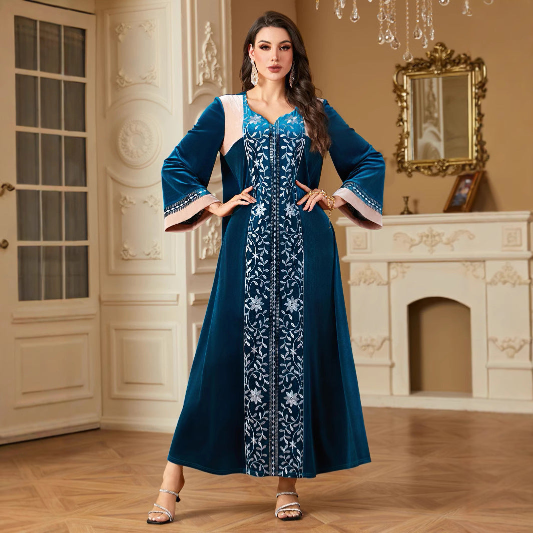 Nahost Frauenbekleidung Nähen Muslimisches Kleid - EX-STOCK Canada