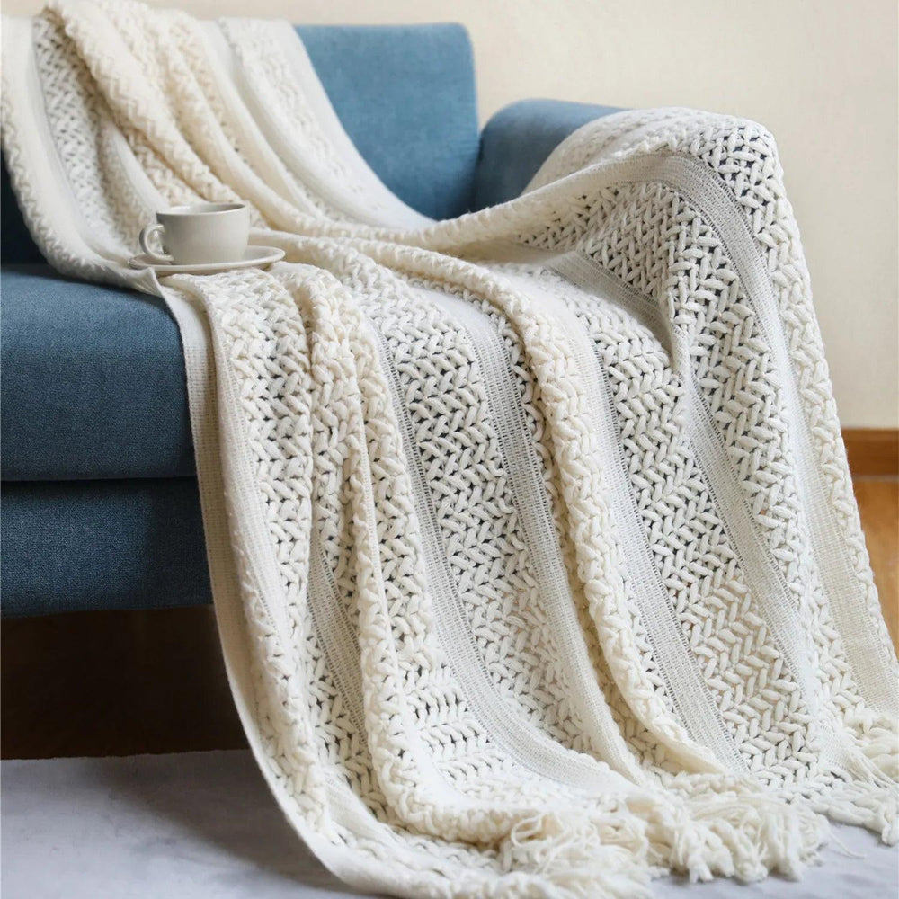 Nordic Sofa Blanket Cover Blanket Knitted Blanket Homestay Hotel Throw Blanket EX-STOCK Canada