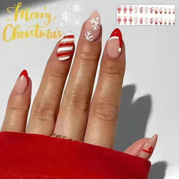 24pcs Christmas Faux autocollants de décalcomanie