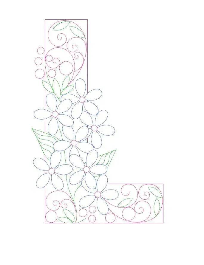 Paper Filigree Painting Kit - Letters - EX-STOCK Canada