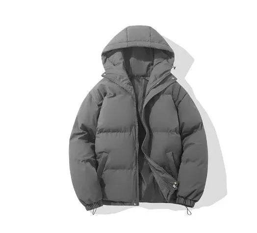 Men's Hoodie Padded Coat Thickened Cotton-padded Clothes Loose Casual Cotton-padded Jacket - EX-STOCK Canada