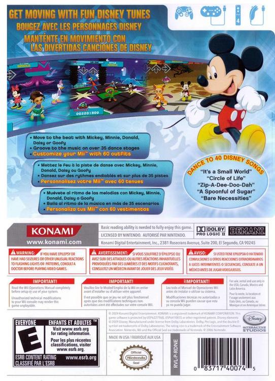 DANCE DANCE REVOLUTION - DISNEY GROOVES
