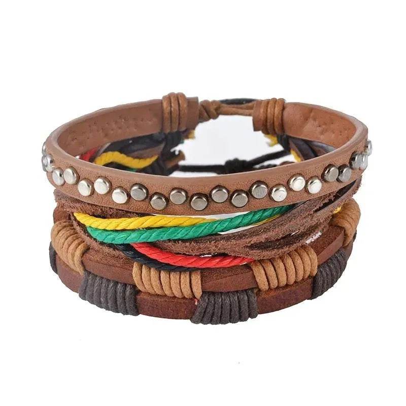 Multilayer Hemp Rope Beaded Bracelet for men and women - EX-STOCK Canada