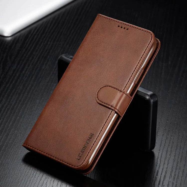 Luxury Leather iphone Case Flip Cover Card Holder Wallet Businessman Style - EX-STOCK Canada