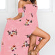 Elegant Ladies Summer Boho Vacation Resort Slit Maxi dress off shoulder Long floral Beach summer slit dress - EX-STOCK Canada