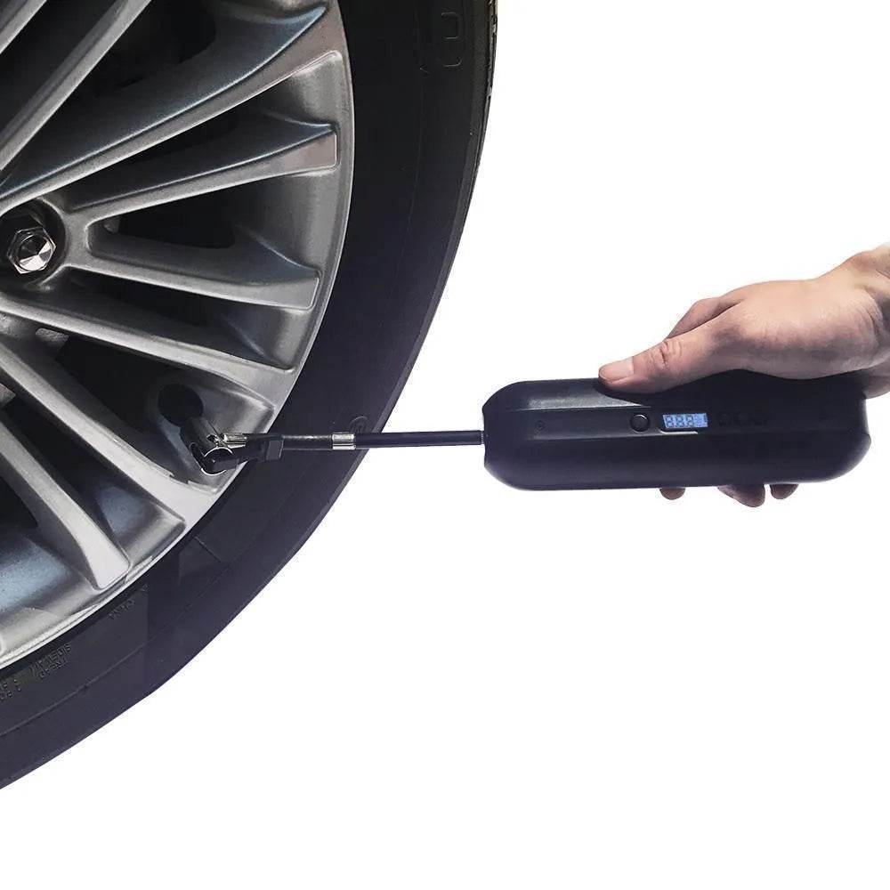 Bike Electric Inflator Bicycle Cycle Air Pressure Rechargeable Cordless Tire Road Bike Car Air Inflator 150PSI - EX-STOCK Canada