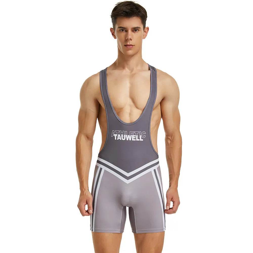 Men's Fitness Swimming Shark Pants Bodysuit Thong - EX-STOCK Canada