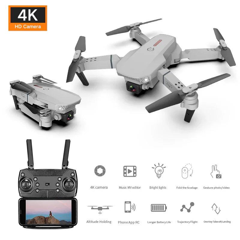 Drone Aereo 4K con Doppia FotocameraEX-STOCK Canada