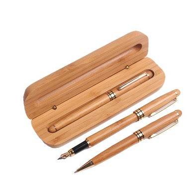 Bamboo Pen Bamboo Pen Pen Ball Pen Lettering Customer Gift Hard Pen Neutral Bamboo Pen - EX-STOCK Canada