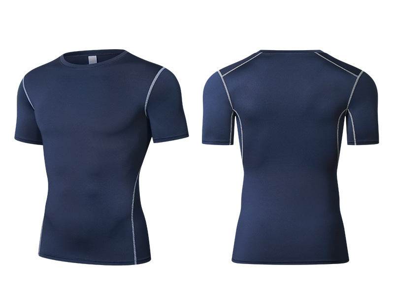 Short sleeve Muscle Fit Workout shirt for men - EX-STOCK Canada
