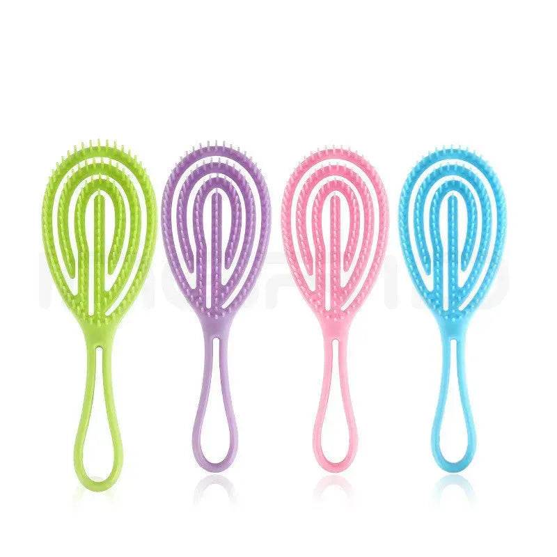 Curly Hair Soft Ribs Massage Comb - EX-STOCK Canada