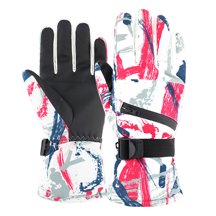 Ski Gloves For Men Winter Cold Outdoor | EX-STOCK product gallery photo 3