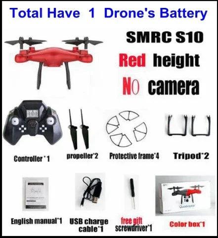 Promotion de vente Caméra WiFi 2MP avec Drone Hélicoptère Quadcopter FPV S10 SMRC UAV Jouet Micro Télécommande KIT RACER AvionEX-STOCK Canada