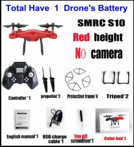 Sales Promotion WiFi 2MP Camera With S10 SMRC FPV Quadcopter Drone Helicopter UAV Micro Remote Control Toy RACER KIT Aircraft EX-STOCK Canada