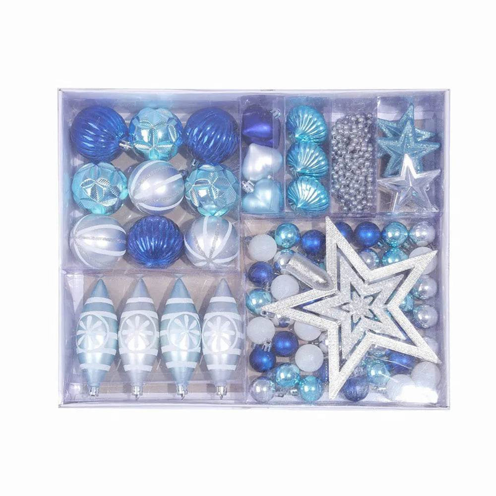 Ornament Christmas Tree Ball Decorations Xmas Ball Red Gold Silver Blue Hanging Home Party Decor - EX-STOCK Canada