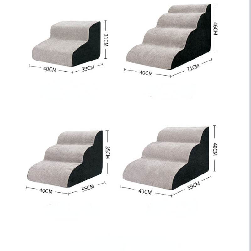 Dog Ramp Stairs for Home – Pet Wave Ramp for Small & Senior Dogs - EX-STOCK Canada