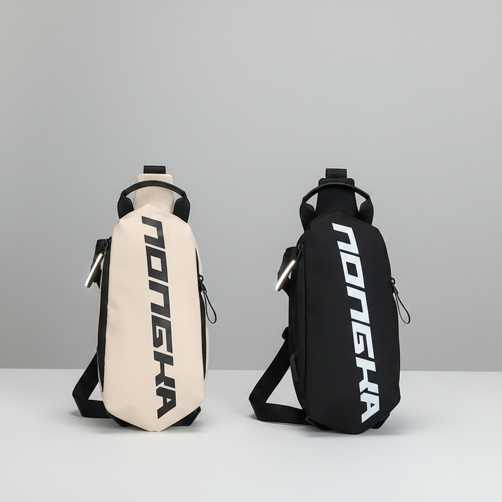 Canvas Crossbody Chest Bag – Streetwear Sling Bag for Men & Women