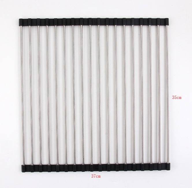 Folding Kitchen Drain Sink Rack Stainless Steel sink caddies - EX-STOCK Canada