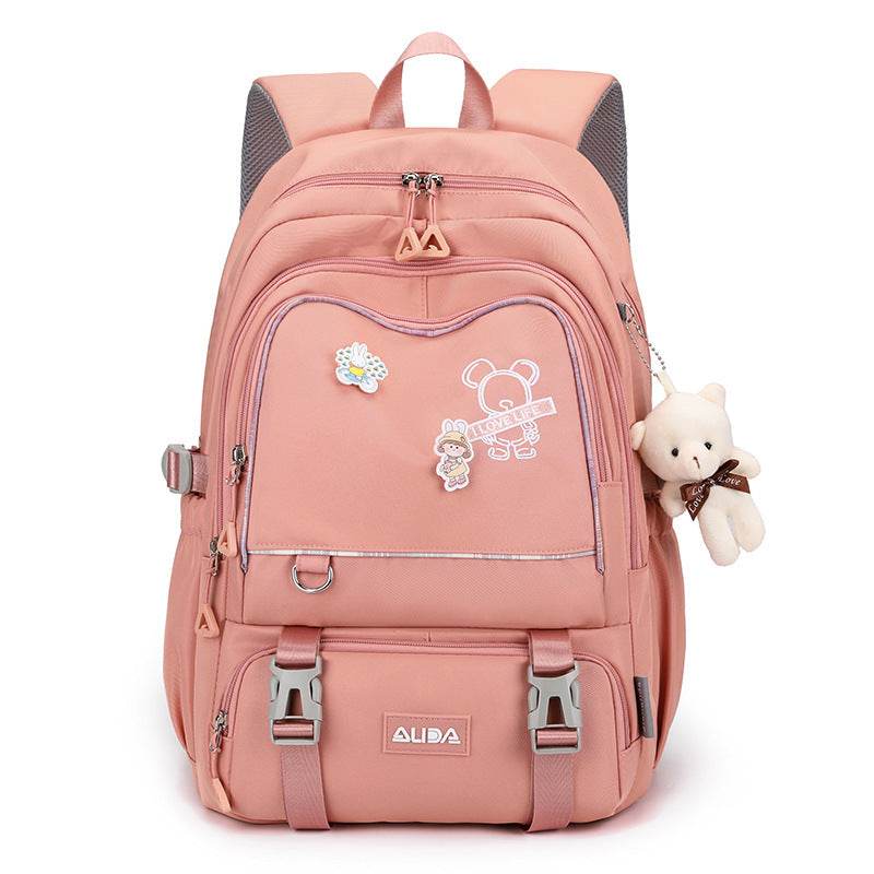 Large Capacity Lightweight Spine-protective Girls Backpack - EX-STOCK Canada