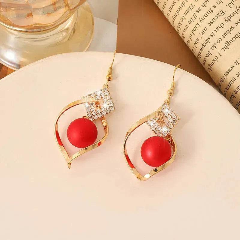Women's Fashionable Temperamental All-match Pearl drop Earrings - EX-STOCK Canada