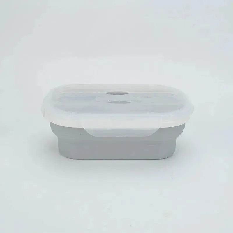 Portable Silicone Foldable Compressible Lunch Box container - EX-STOCK Canada