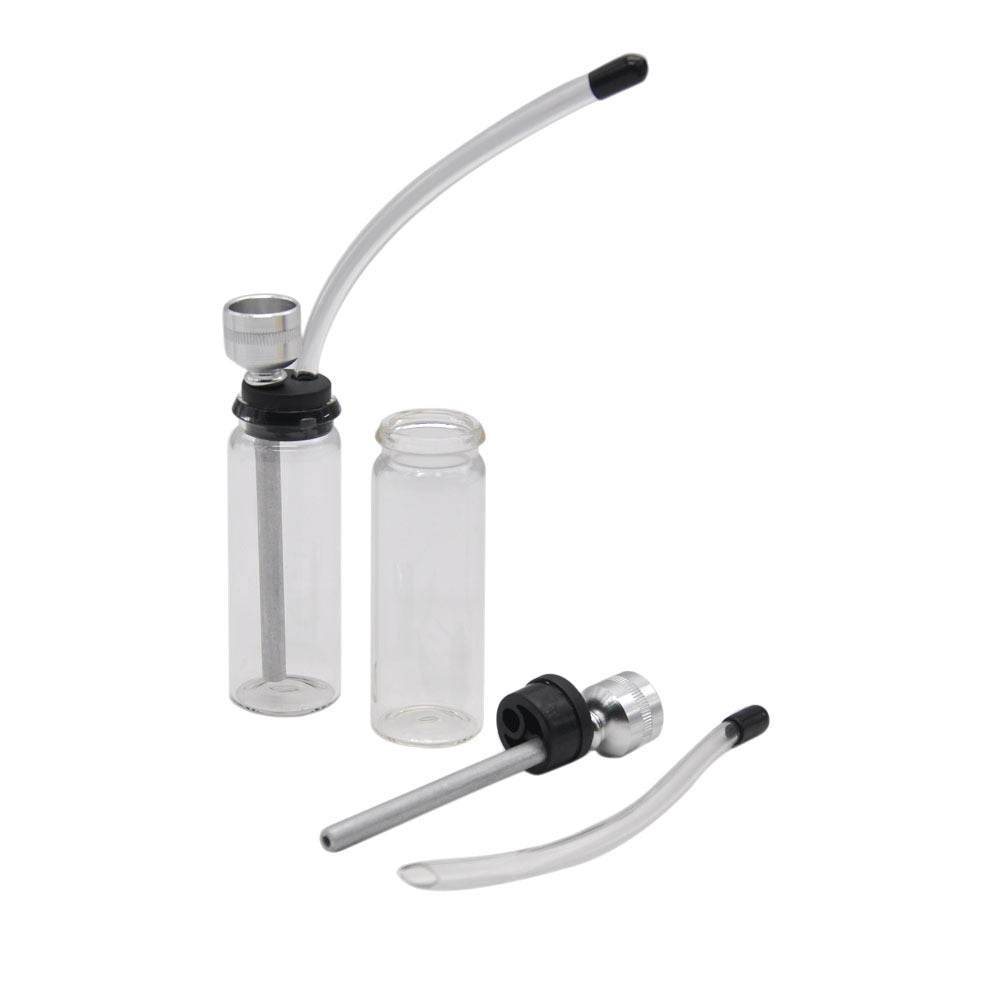 Glass pipe made of metal aluminum hookah - EX-STOCK Canada