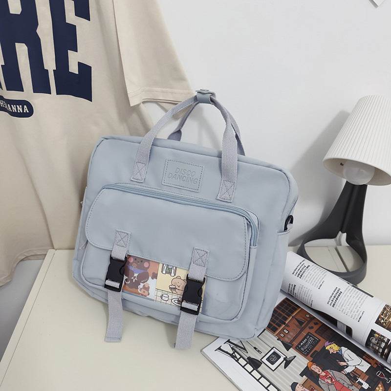 Lightweight College Soft Girl Tote Backpack Laptop Bag - EX-STOCK Canada