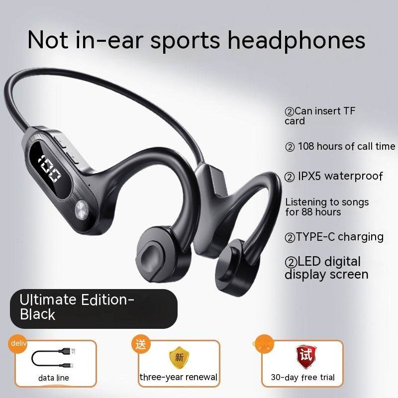 Wireless Ear Mounted Sports Long Range Earphones - EX-STOCK Canada
