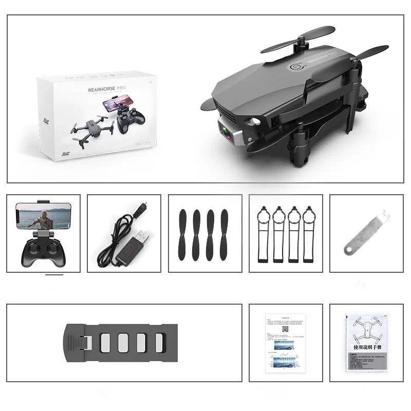 Folding Drone HD 4K Aerial Photography Mini Quadcopter Toy RC Airplane EX-STOCK Canada