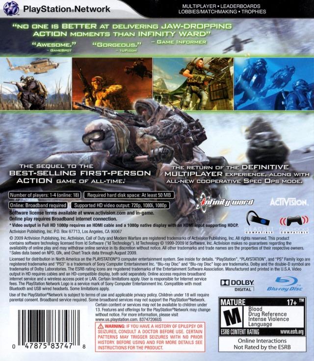 CALL OF DUTY - GUERRA MODERNA 2 ( VF )