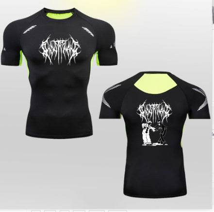 Lycra Spandex Sport Running Fitness Workout Gym T-shirt for men - EX-STOCK Canada